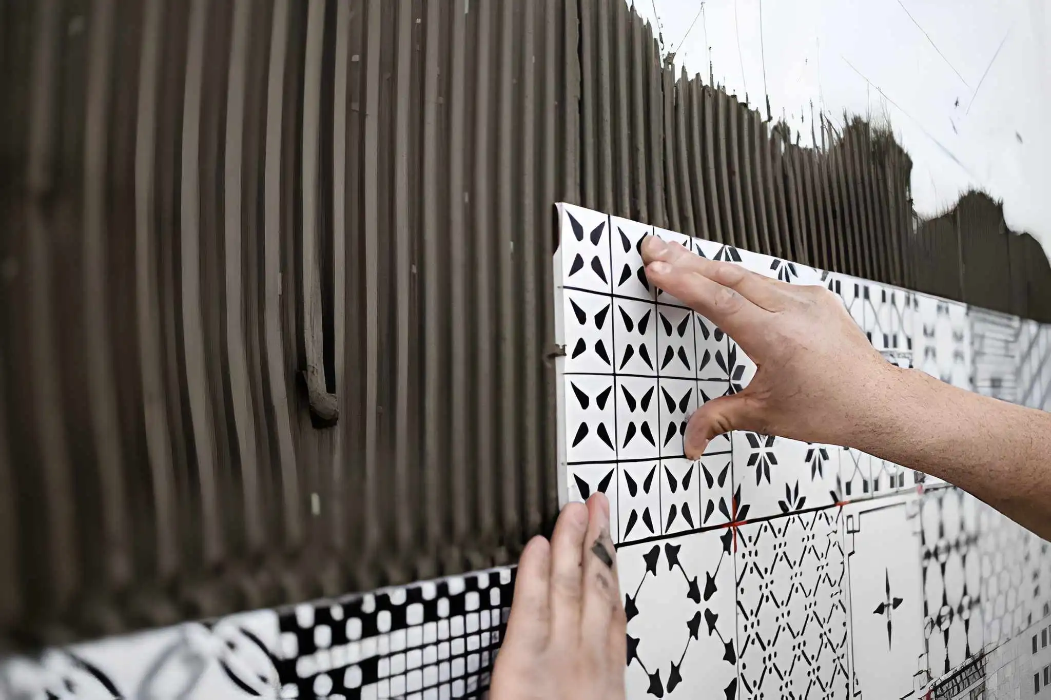 تركيب سيراميك